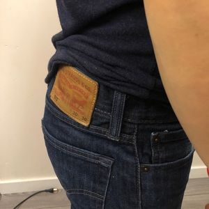 Dark Blue 513 Levi’s Jeans